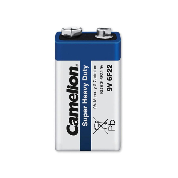 باتری 9 ولت کتابی کملیون مدل Super Heavy Duty بسته 1 عددی