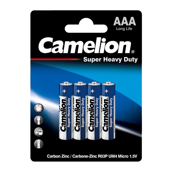 باتری نیم قلمی کملیون مدل  Super heavy بسته 4 عددی