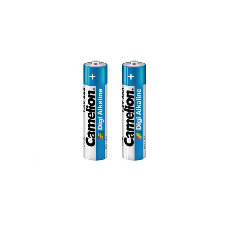 باتری نیم قلمی کملیون مدل Digi Alkaline LR03-AM4 micro بسته 2 عددی