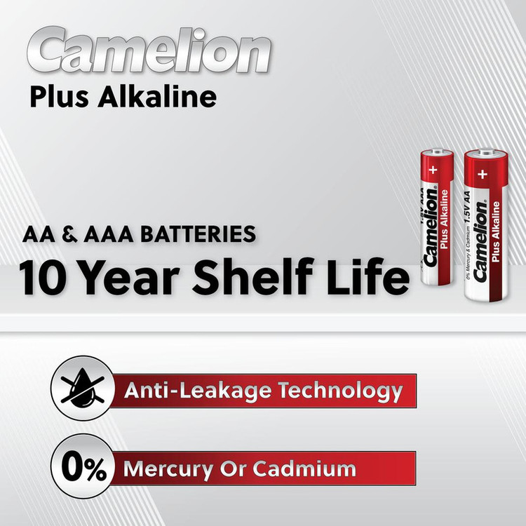 باتری قلمی کملیون مدل Plus Alkaline بسته 2 عددی