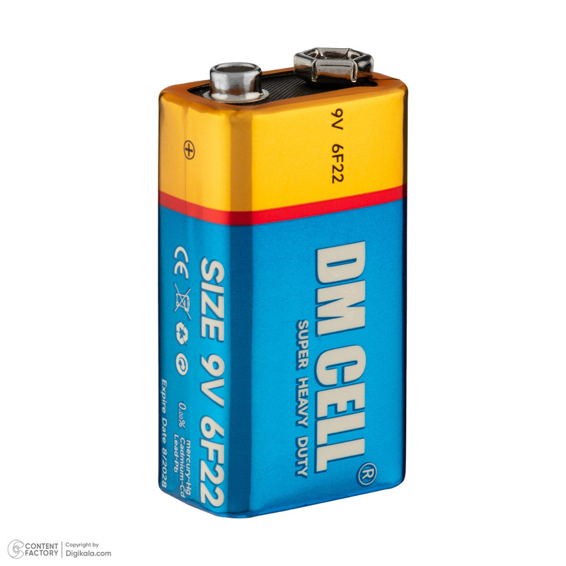 باتری کتابی دی ام سل مدل Super Heavy Duty بسته یک عدد