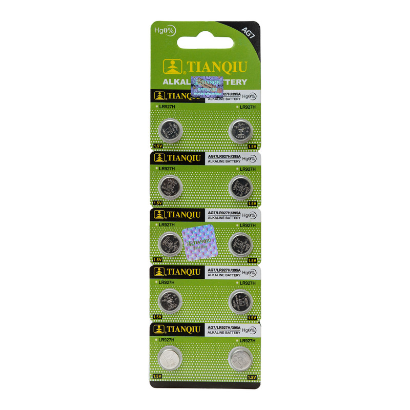 باتری ساعت تیانکیو مدل AG7 – LR 927 H Original  بسته 10 عددی