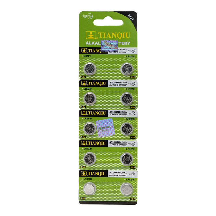 باتری ساعت تیانکیو مدل AG7 – LR 927 H Original بسته 10 عددی