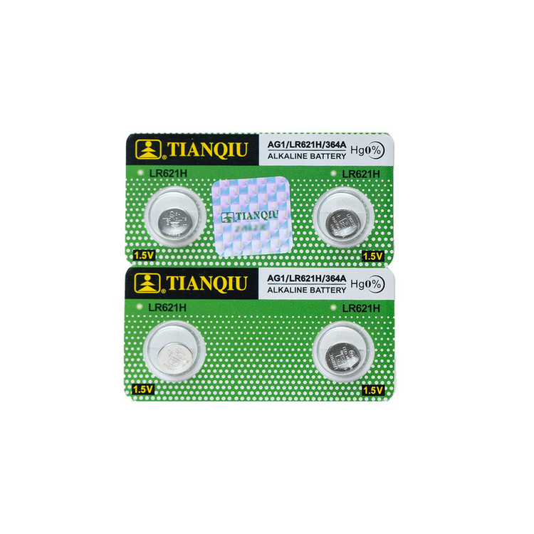باتری ساعت تیانکیو مدل AG1 – LR 621 H - Original بسته چهار عددی