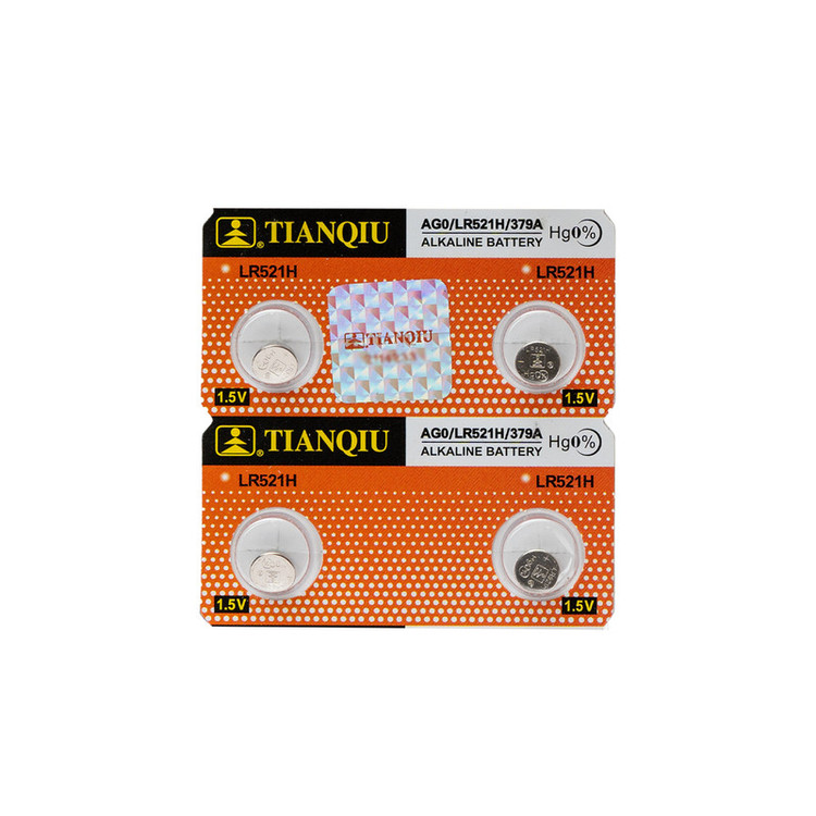 باتری ساعت تیانکیو مدل AG0 – LR 521 H Original بسته چهار عددی