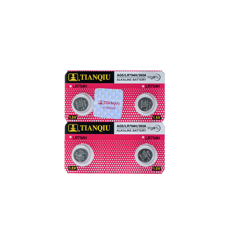 باتری سکه ای تیانکیو مدل AG5 – LR754H - Original بسته 4 عددی