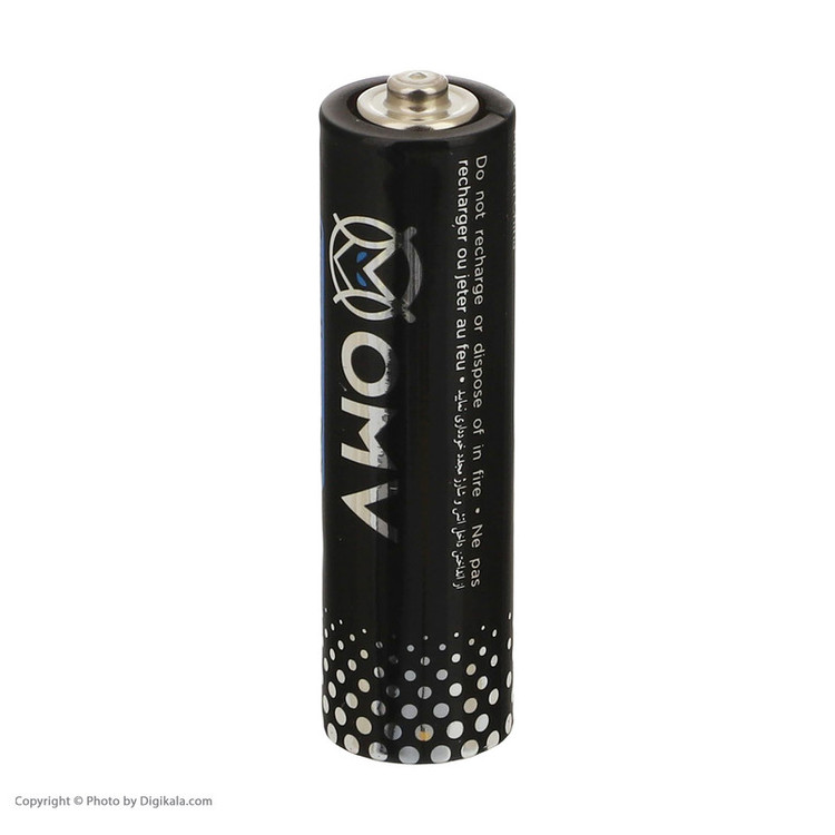 باتری قلمی او ام وی مدل R6P Super heavy duty بسته 16 عددی