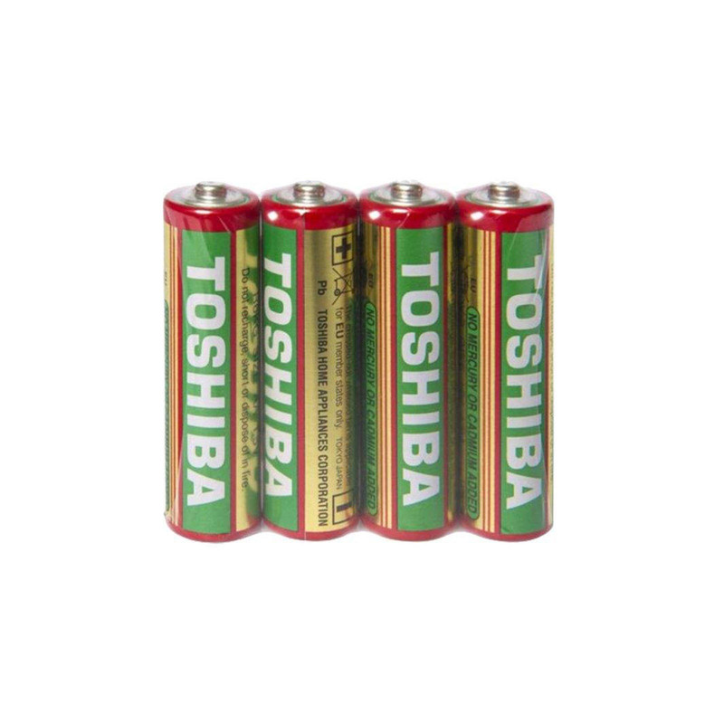 باتری قلمی توشیبا مدل Heavy Duty R6 بسته 4 عددی