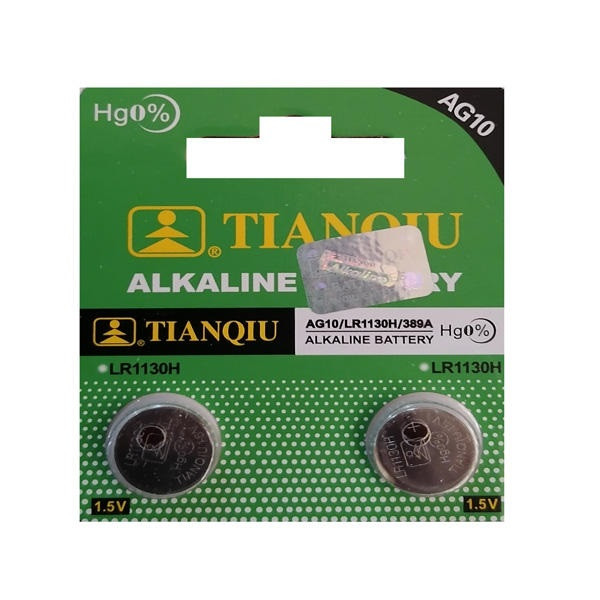 باتری ساعتی تیانکیو مدل LR 1130 بسته 2 عددی