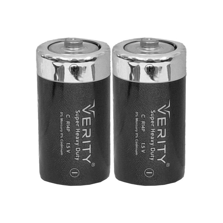 باتری C وریتی مدل Super Heavy Duty بسته دو عددی