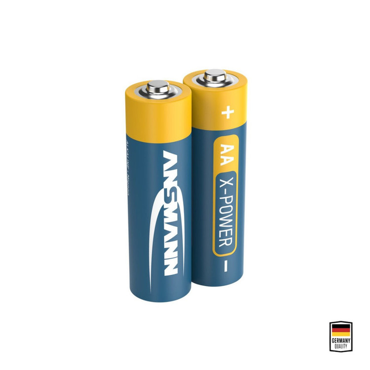 باتری قلمی آنسمن مدل ANSMANN Alkaline X-POWER بسته ۲ عددی