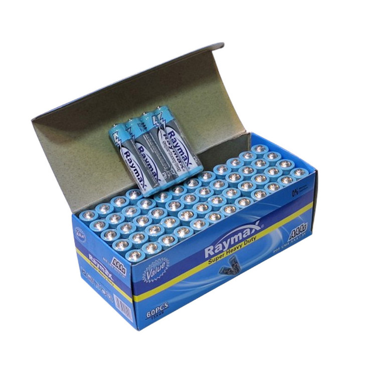 باتری نیم قلمی رایمکس مدل SUPER HEAVY DUTY-4PCS بسته ۴ عددی