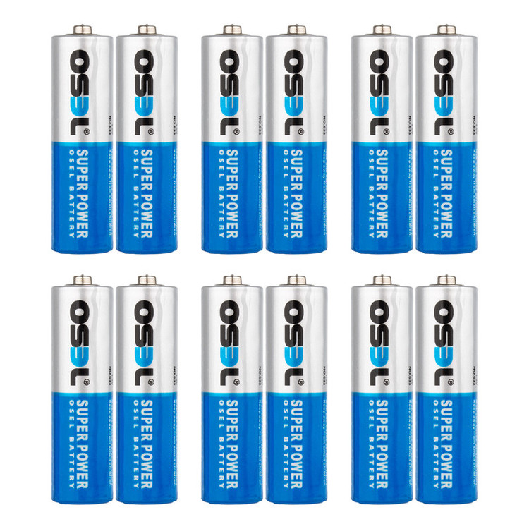باتری قلمی اوسل مدل Super Power R6P بسته 12 عددی