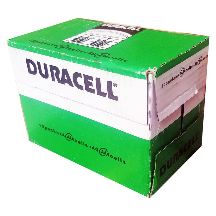 باتری نیم قلمی دوراسل مدل Plus-LR3 بسته 40 عددی