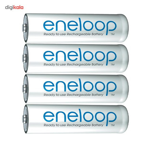 باتری قلمی قابل شارژ پاناسونیک مدل Eneloop BK-3MCCE/4BT بسته 4 عددی
