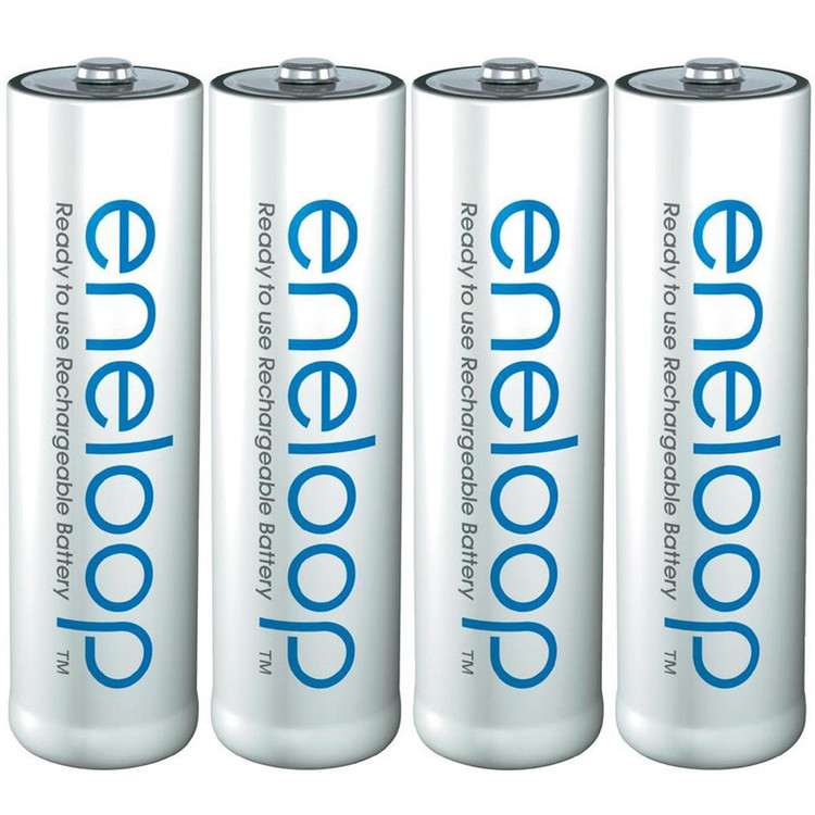 باتری قلمی قابل شارژ پاناسونیک مدل Eneloop BK-3MCCE/4BT بسته 4 عددی