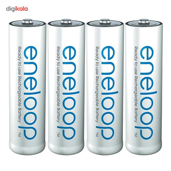 باتری قلمی قابل شارژ پاناسونیک مدل Eneloop BK-3MCCE/4BT بسته 4 عددی