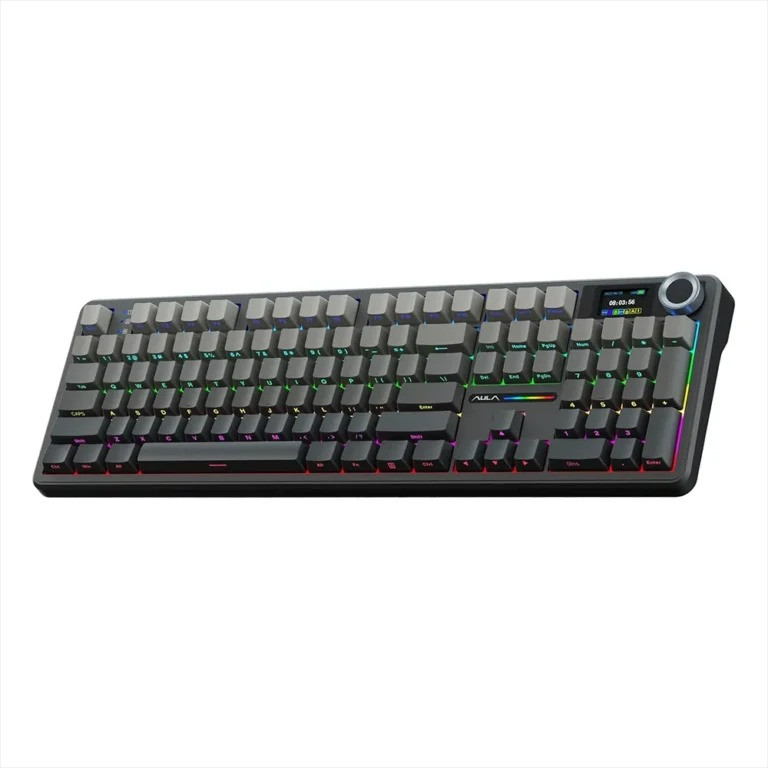 کیبورد مکانیکی گیمینگ بی‌سیم آئولا مدل F108 Pro