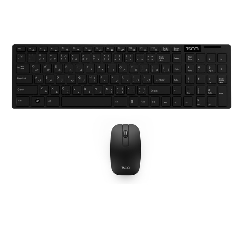 کیبورد و ماوس وایرلس تسکو مدل TKM 7026W