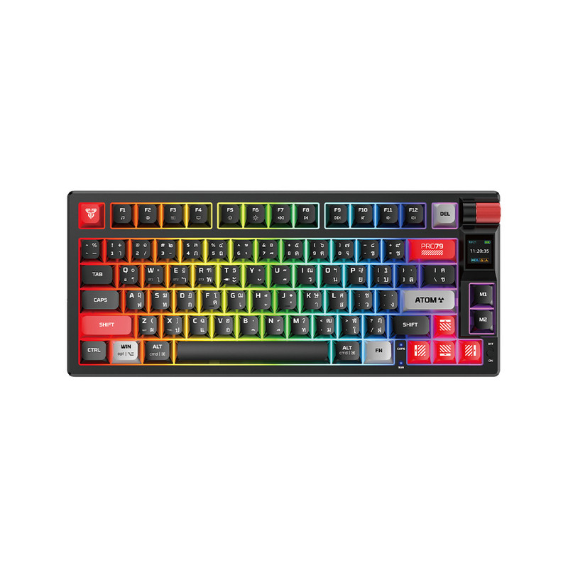کیبورد مخصوص بازی فنتک مدل ATOM PRO79 MK917REDSWITCH
