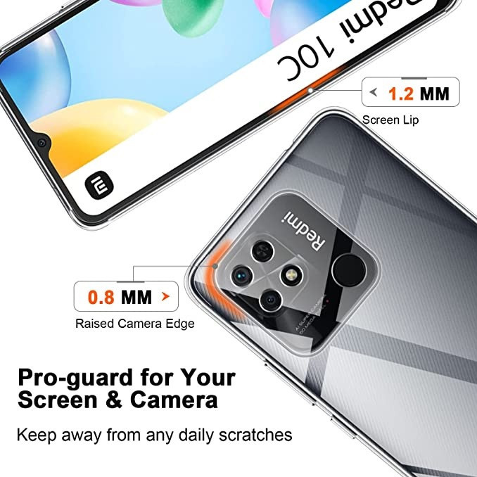 کاور کانواس مدل Airbag مناسب برای گوشی موبایل شیائومی Poco C40 / Redmi 10 Power / Redmi 10C