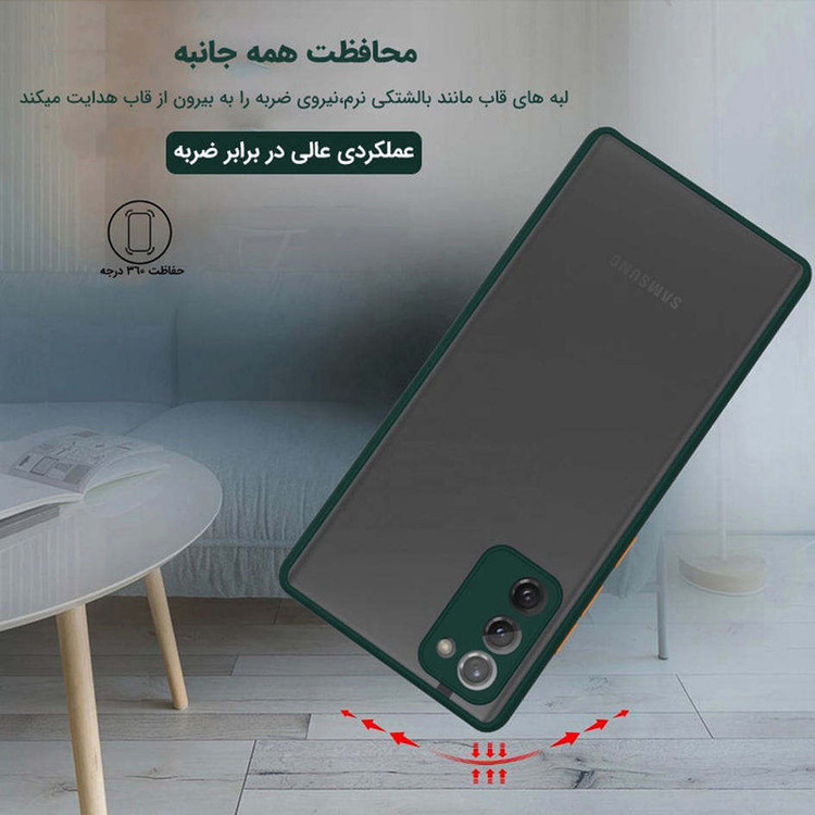 کاور مدل PMlL-A03s مناسب برای گوشی موبایل سامسونگ Galaxy A03s