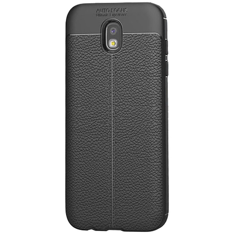کاور ژله ای طرح چرم مناسب برای گوشی موبایل سامسونگ J7 Pro