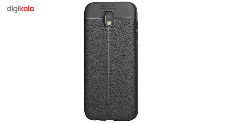 کاور ژله ای طرح چرم مناسب برای گوشی موبایل سامسونگ J7 Pro