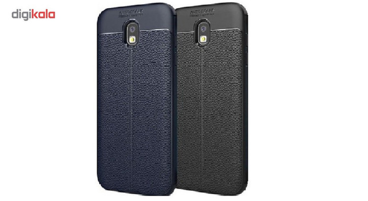 کاور ژله ای طرح چرم مناسب برای گوشی موبایل سامسونگ J7 Pro
