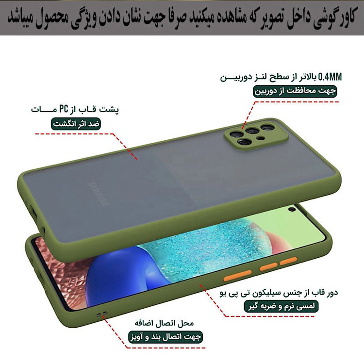 کاور رز باد مدل MRM14 مناسب برای گوشی موبایل سامسونگ Galaxy M31s