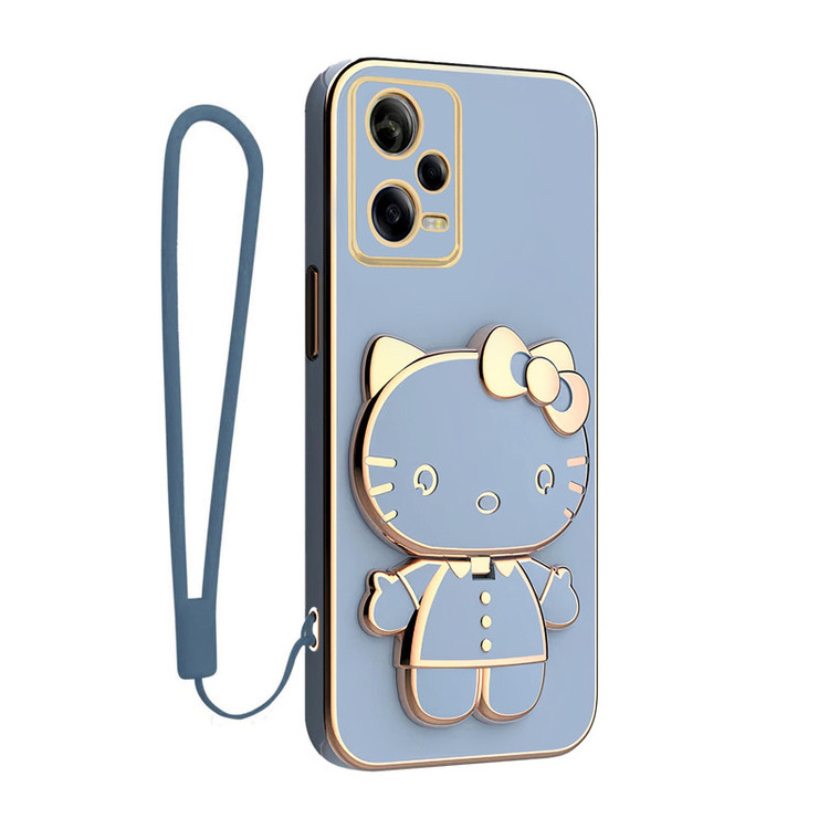 کاور اسپارتان مدل Kitty مناسب برای گوشی موبایل شیائومی Redmi Note 12 Pro به همراه بند نگهدارنده