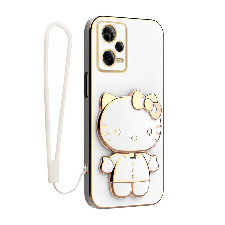 کاور اسپارتان مدل Kitty مناسب برای گوشی موبایل شیائومی Redmi Note 12 Pro به همراه بند نگهدارنده