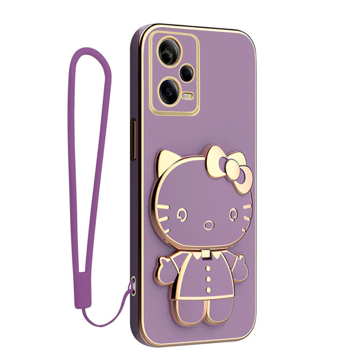 کاور اسپارتان مدل Kitty مناسب برای گوشی موبایل شیائومی Redmi Note 12 Pro به همراه بند نگهدارنده