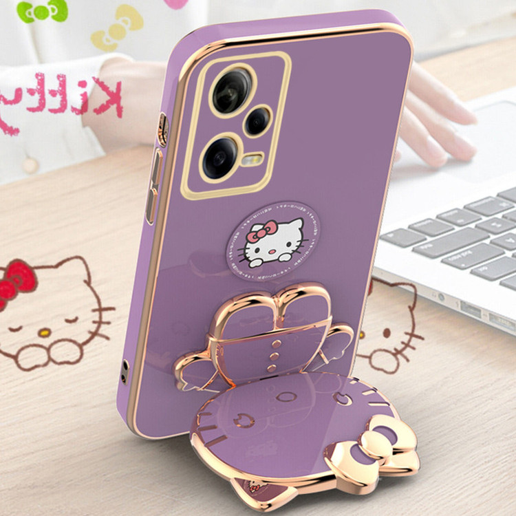 کاور اسپارتان مدل Kitty مناسب برای گوشی موبایل شیائومی Redmi Note 12 Pro به همراه بند نگهدارنده