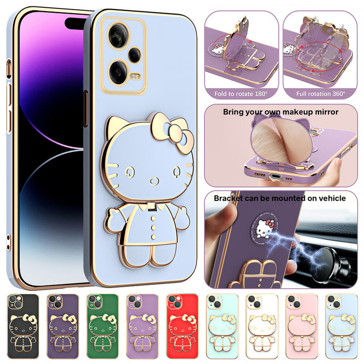 کاور اسپارتان مدل Kitty مناسب برای گوشی موبایل شیائومی Redmi Note 12 Pro به همراه بند نگهدارنده