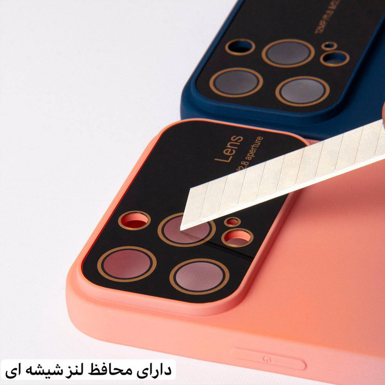 کاور مدل سیلیکونی طرح Lens