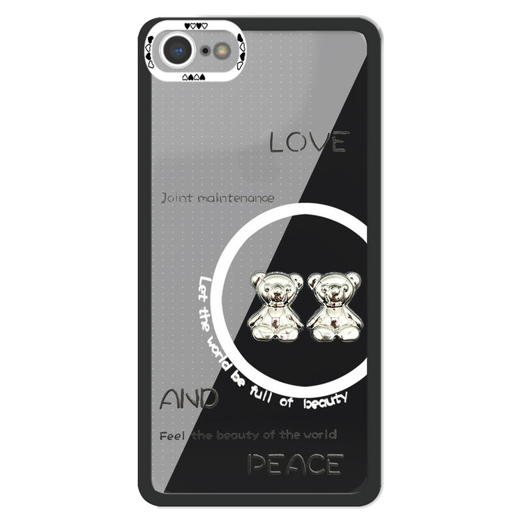 کاور لاین کینگ مدل دو خرسLOVE مناسب برای گوشی موبایل اپل iPhone 7/8