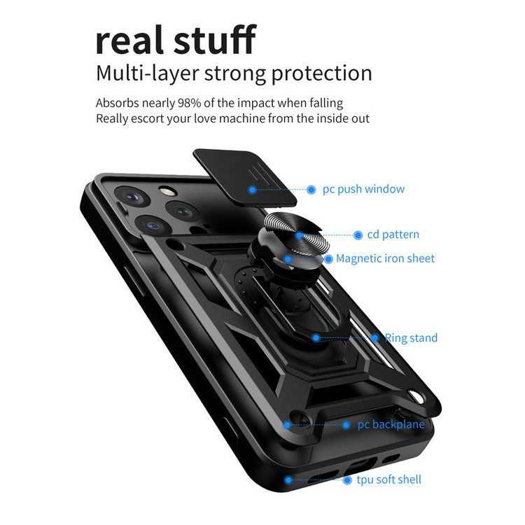 کاور بادیگارد مدل BatMan مناسب برای گوشی موبایل اپل iPhone 14 Pro