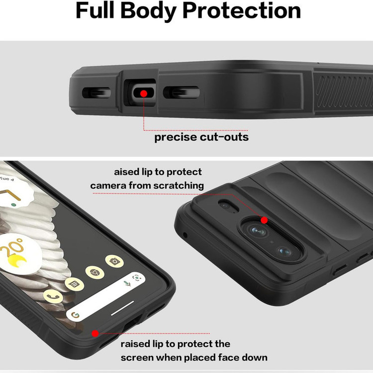 کاور اسپارتان مدل Flex Armor مناسب برای گوشی موبایل گوگل Pixel 8a