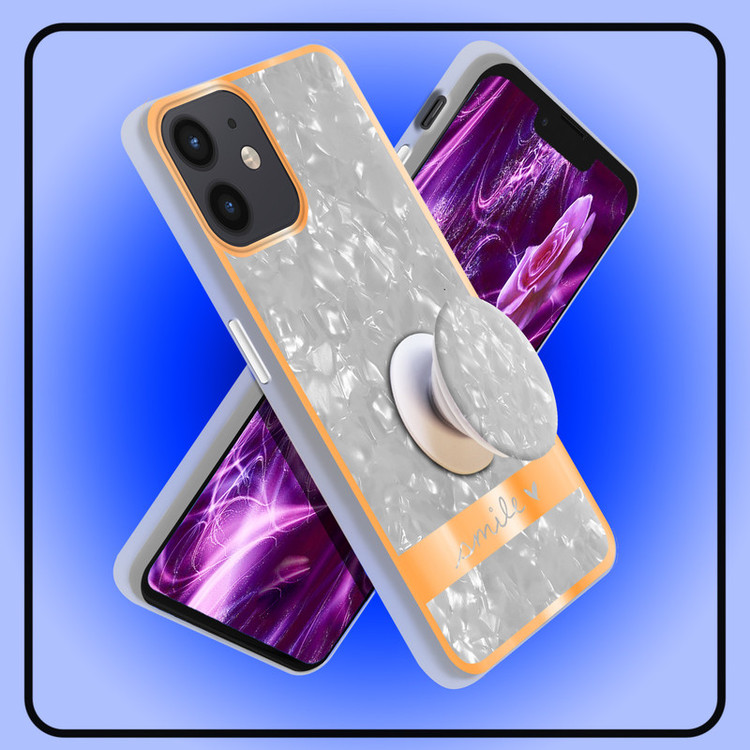 کاور لاین کینگ مدل کریستال یخی مناسب برای گوشی موبایل اپل IPhone 11 به همراه پایه نگهدارنده