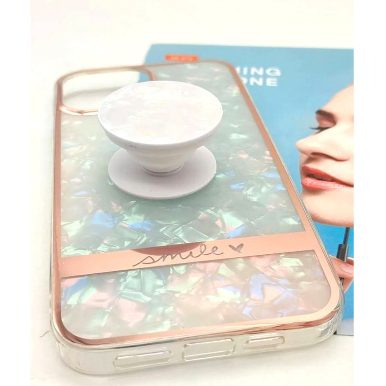 کاور لاین کینگ مدل کریستال یخی مناسب برای گوشی موبایل اپل IPhone 11 به همراه پایه نگهدارنده