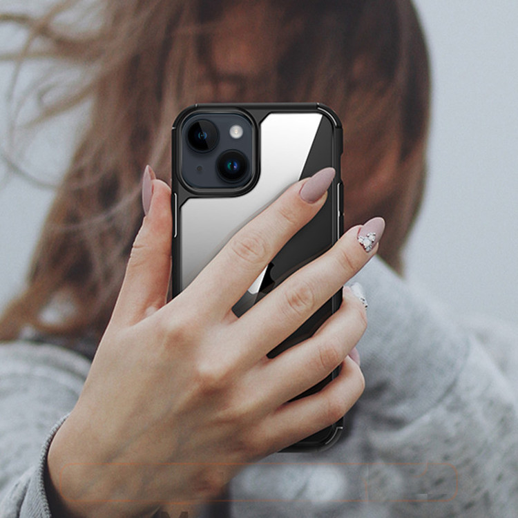 کاور آیرون من مدل SPG مناسب برای گوشی موبایل اپل iPhone 14 PLUS به همراه قلم لمسی