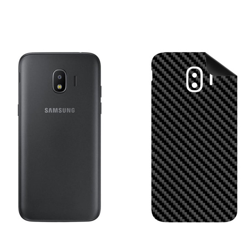 برچسب پوششی بستور مدل BT-Fiber طرح فیبر کربن مناسب برای گوشی موبایل سامسونگ Galaxy J2 Pro 2018