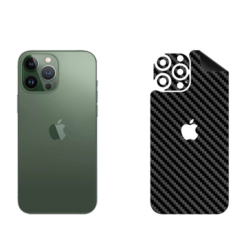 برچسب پوششی بستور مدل BT-Fiber طرح فیبر کربن مناسب برای گوشی موبایل اپل iPhone 12 Pro