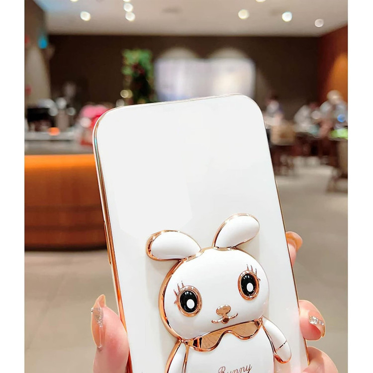 کاور گاردتک اساک مدل Bunny Strap مناسب برای گوشی موبایل اپل آیفون iPhone 13 Pro به همراه بند