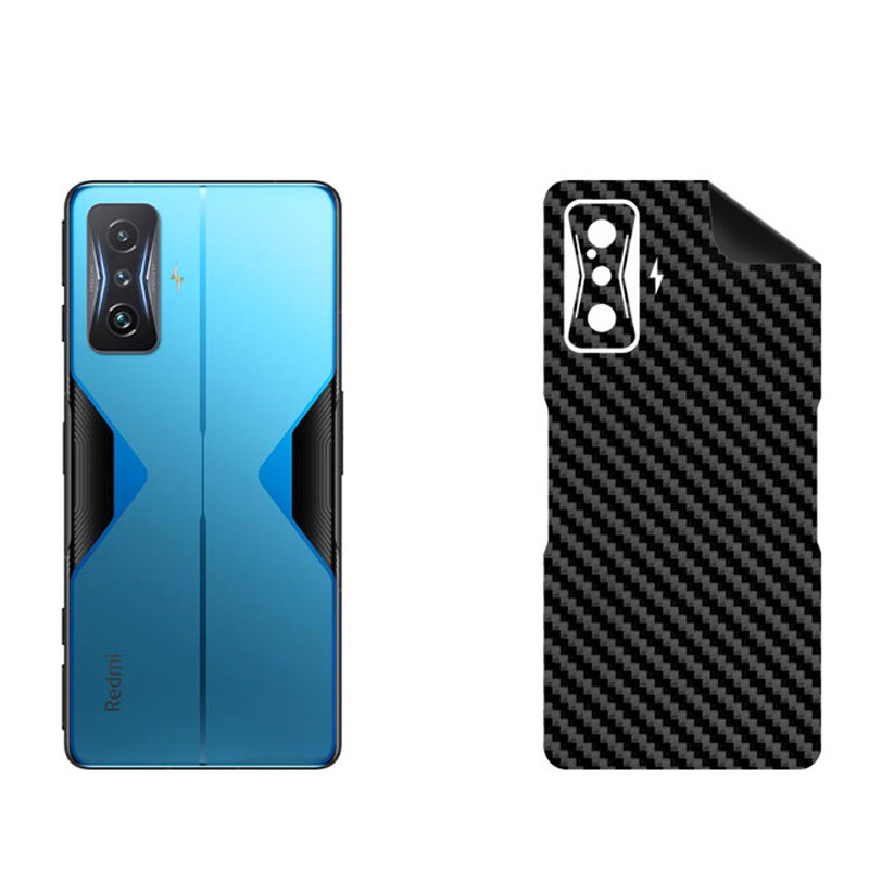 برچسب پوششی بستور مدل BT-Fiber طرح فیبر کربن مناسب برای گوشی موبایل شیائومی Redmi K50 Gaming