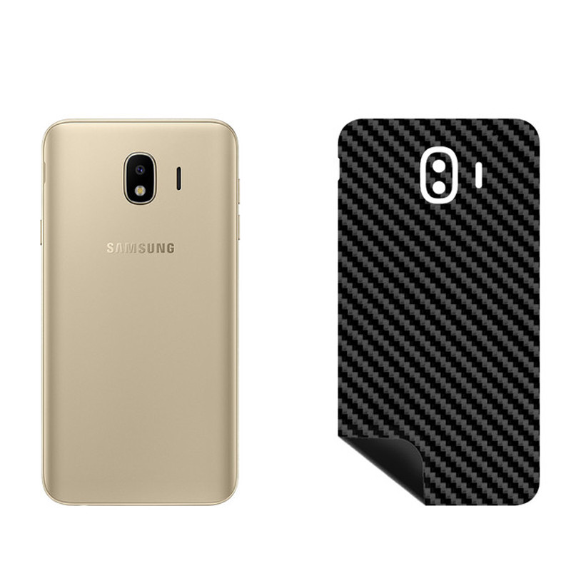 برچسب پوششی بستور مدل BT-Fiber طرح فیبر کربن مناسب برای گوشی موبایل سامسونگ Galaxy J4