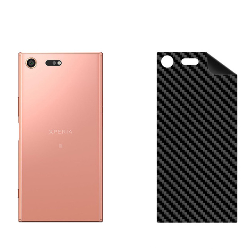 برچسب پوششی بستور مدل BT-Fiber طرح فیبر کربن مناسب برای گوشی موبایل سونی Xperia XZ Premium