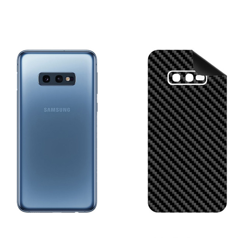 برچسب پوششی بستور مدل BT-Fiber طرح فیبر کربن مناسب برای گوشی موبایل سامسونگ Galaxy S10e