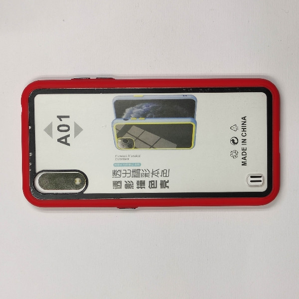 کاور مدل شفاف مناسب برای گوشی موبایل سامسونگ Galaxy A01